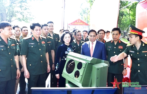 Thủ tướng Chính phủ Phạm Minh Chính dự chương trình tổng kết, trao Giải thưởng Tuổi trẻ sáng tạo trong Quân đội lần thứ 23


